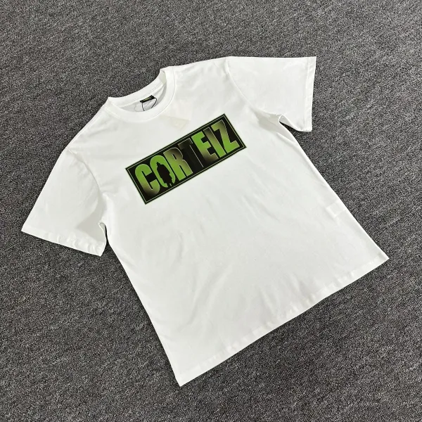 Corteiz Bold Logo White T-Shirt - 1