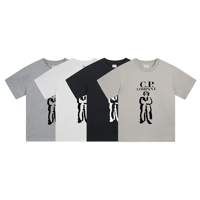 C.P. Company T-Shirts Logo Print Crewneck Short-Sleeve T-Shirt product detail image 33