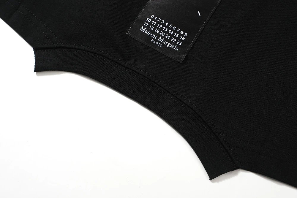 Maison Margiela Tabi Number 6 Sleeveless Top Black Vest Top - 12