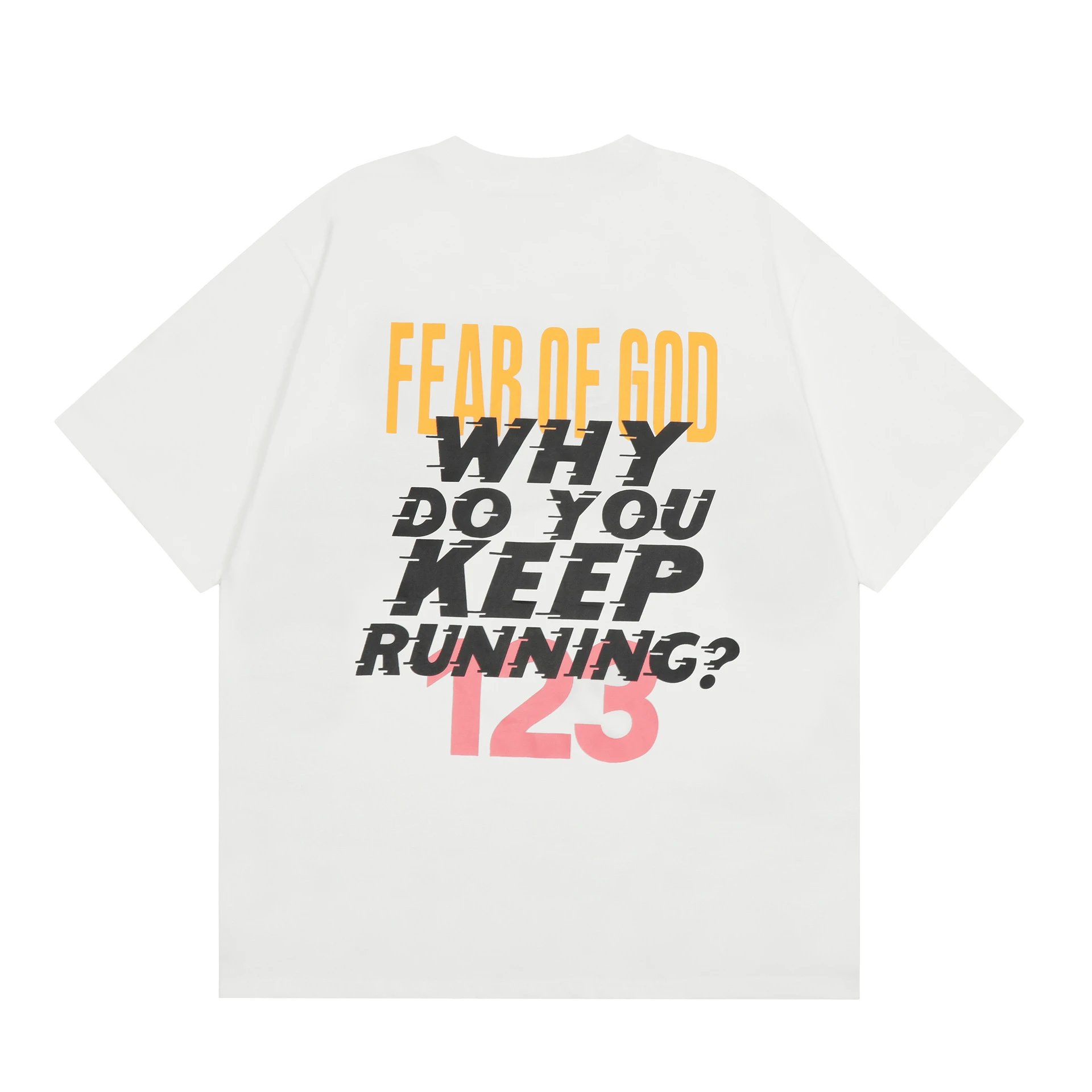 Fear of God Samba Hollywood Howl White T-Shirt - 8