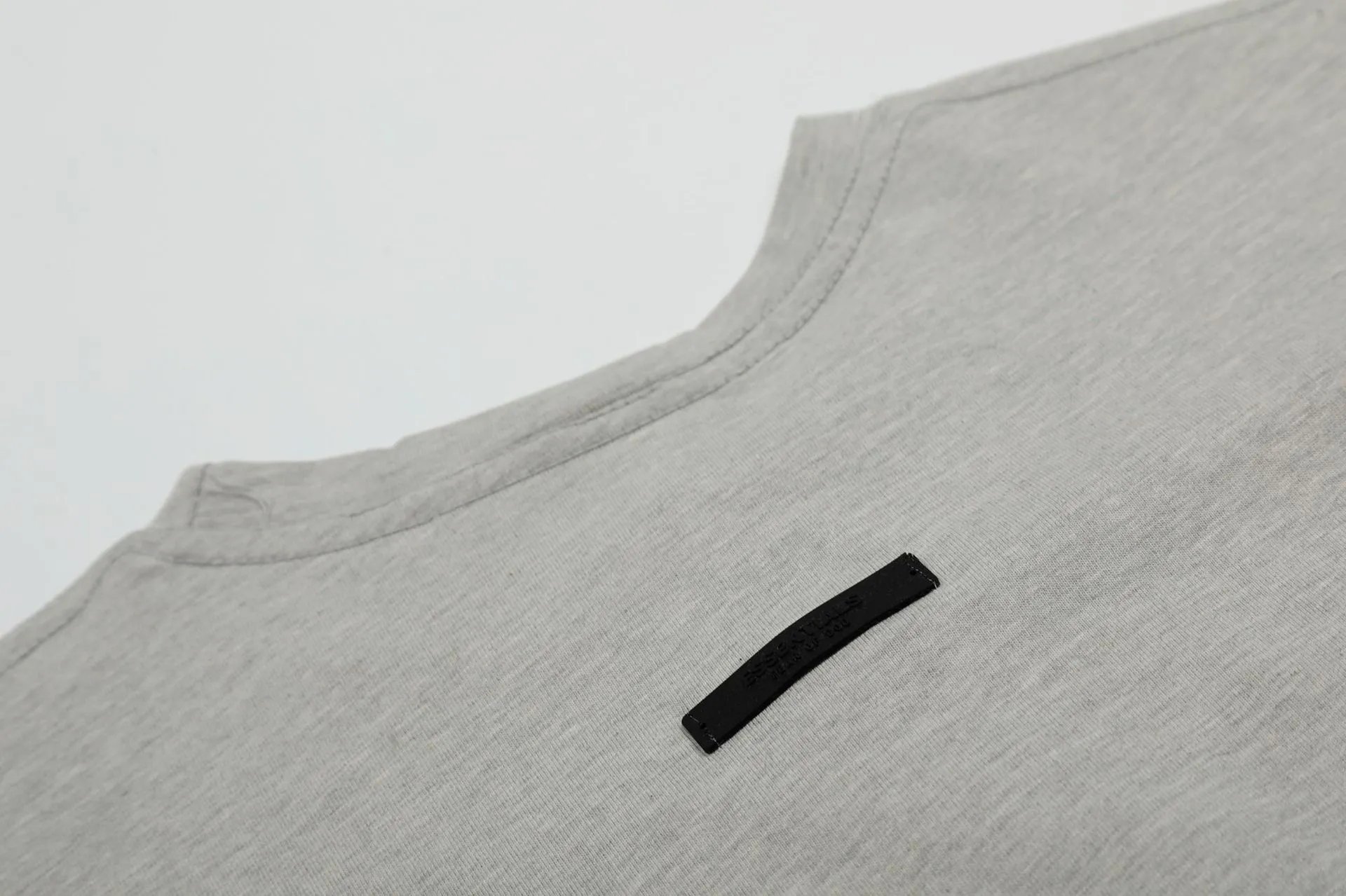 Fear of God Essentials University Print Navy T-Shirt - 11