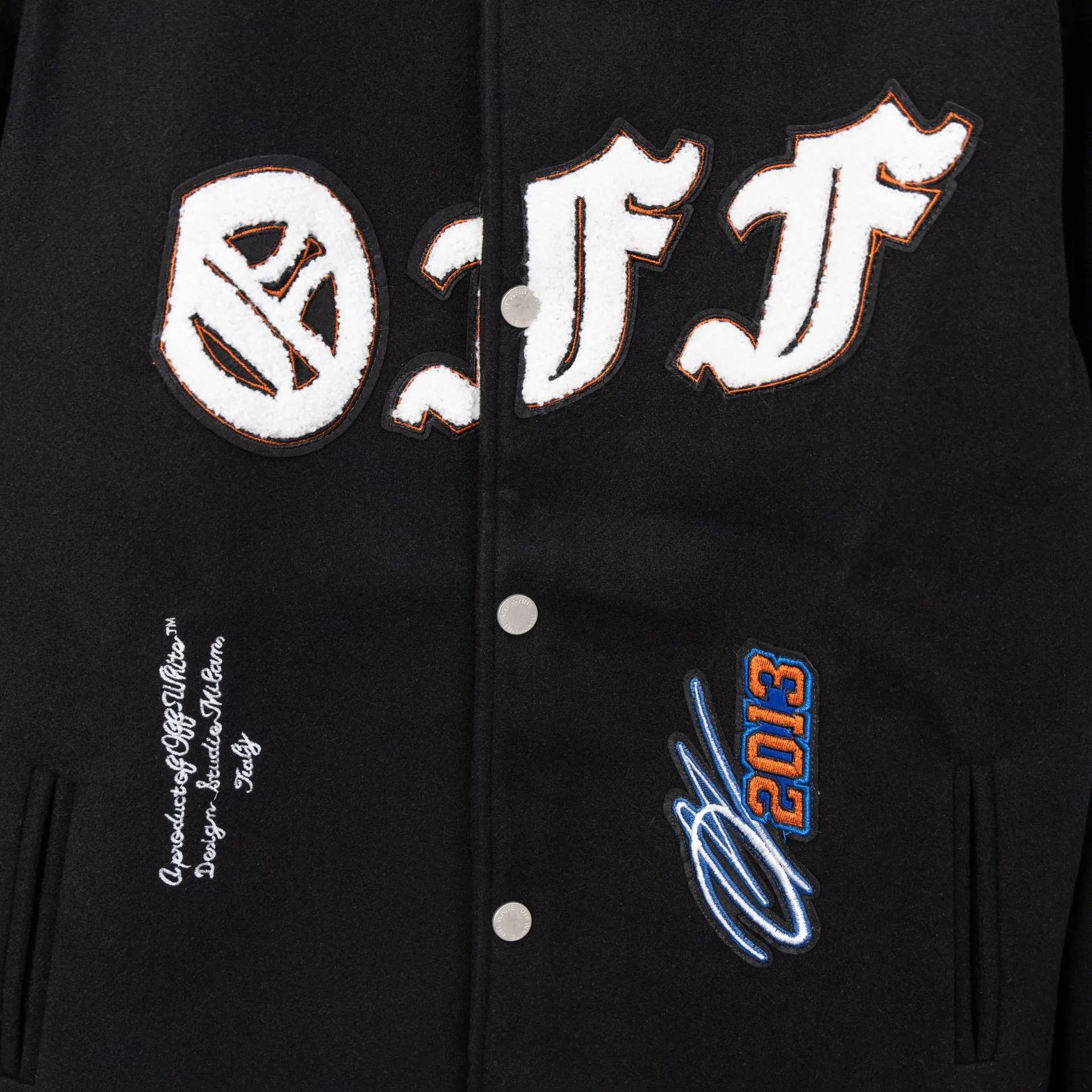 Off-White x Pitbull Varsity Jacket Red Outerwear - 16