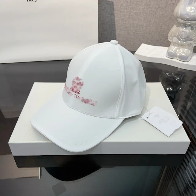 Brunello Cucinelli Hats Embroidered Baseball Cap with Contrast Piping product detail image 6