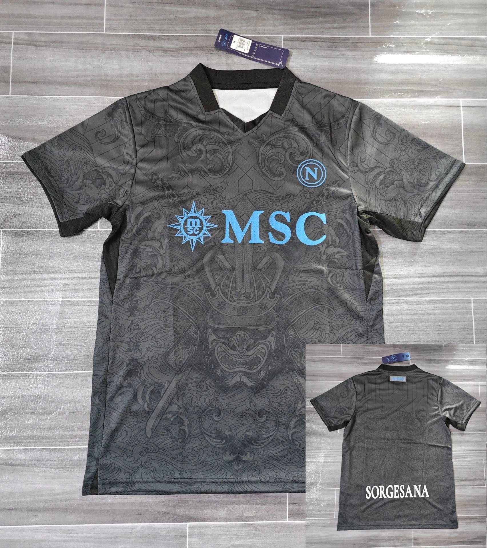 Inter Milan x Betsson Sport Leopard Print Snake Jersey Black / Blue - 2
