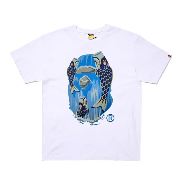 A BATHING APE T-Shirts Short-Sleeve Head Logo Graphic product detail image 8