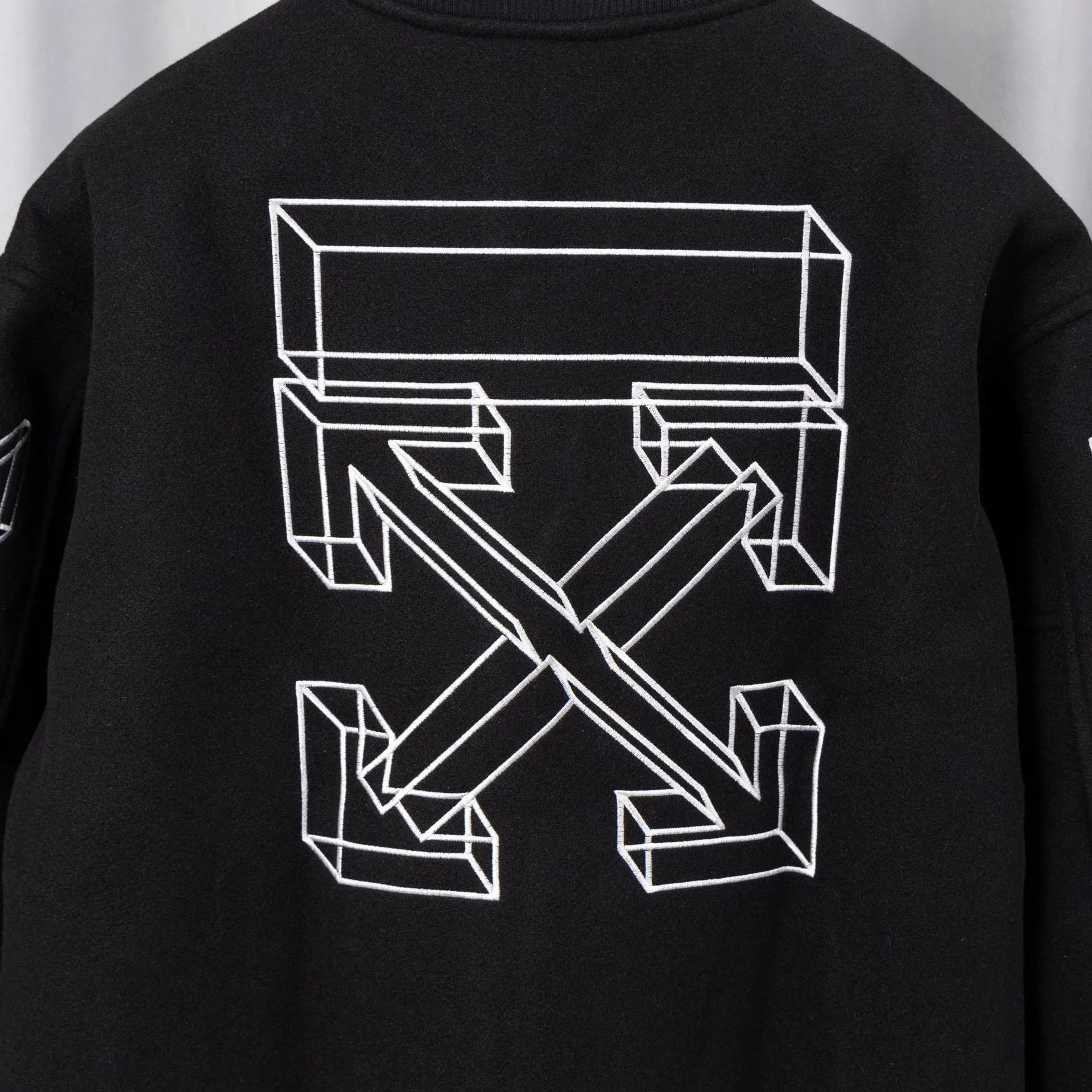 Off-White x Pitbull Varsity Jacket Red Outerwear - 27