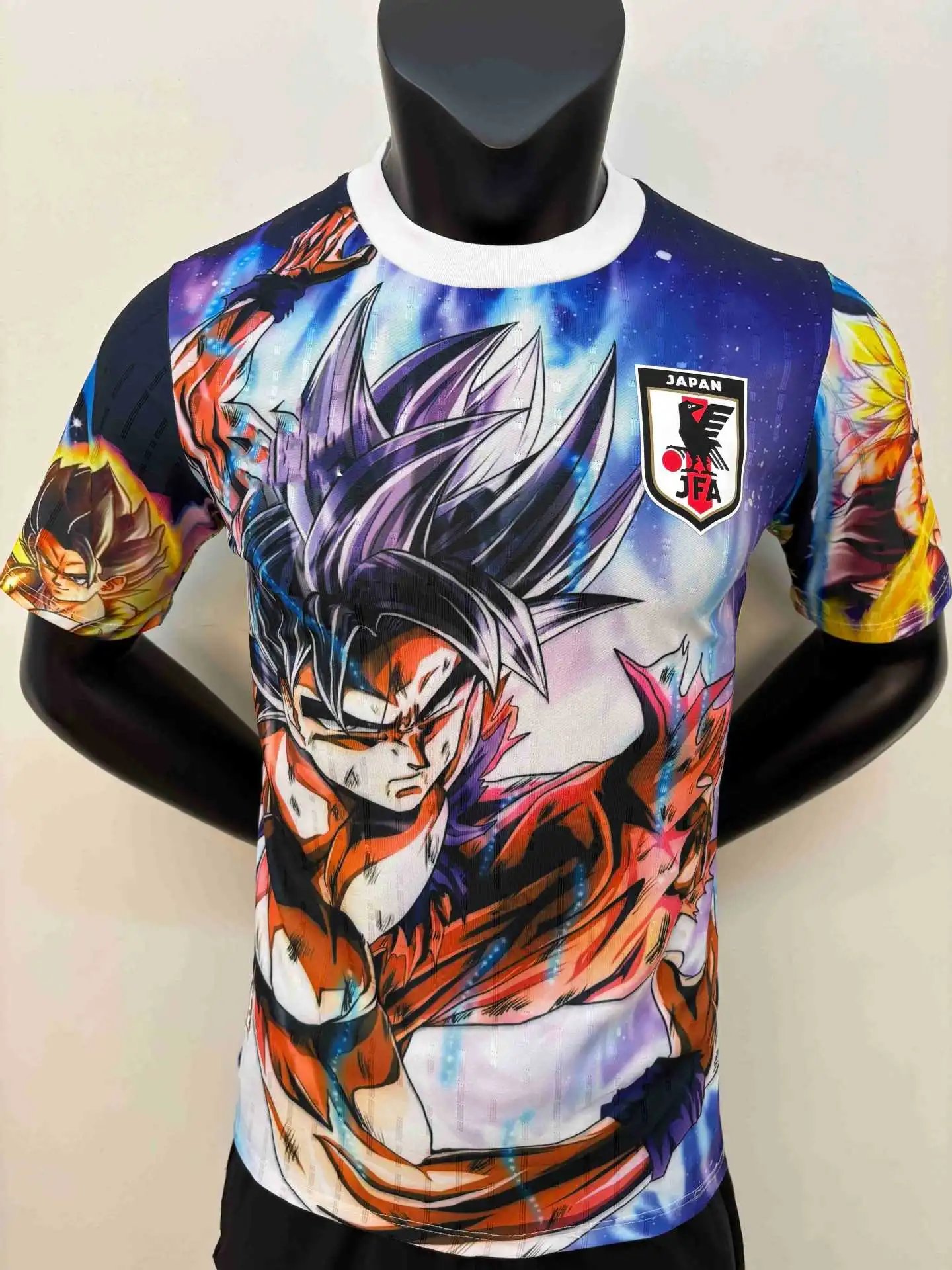Japan Football Association x Dragon Ball Super Goku Ultra Instinct Jersey T-Shirt - 11
