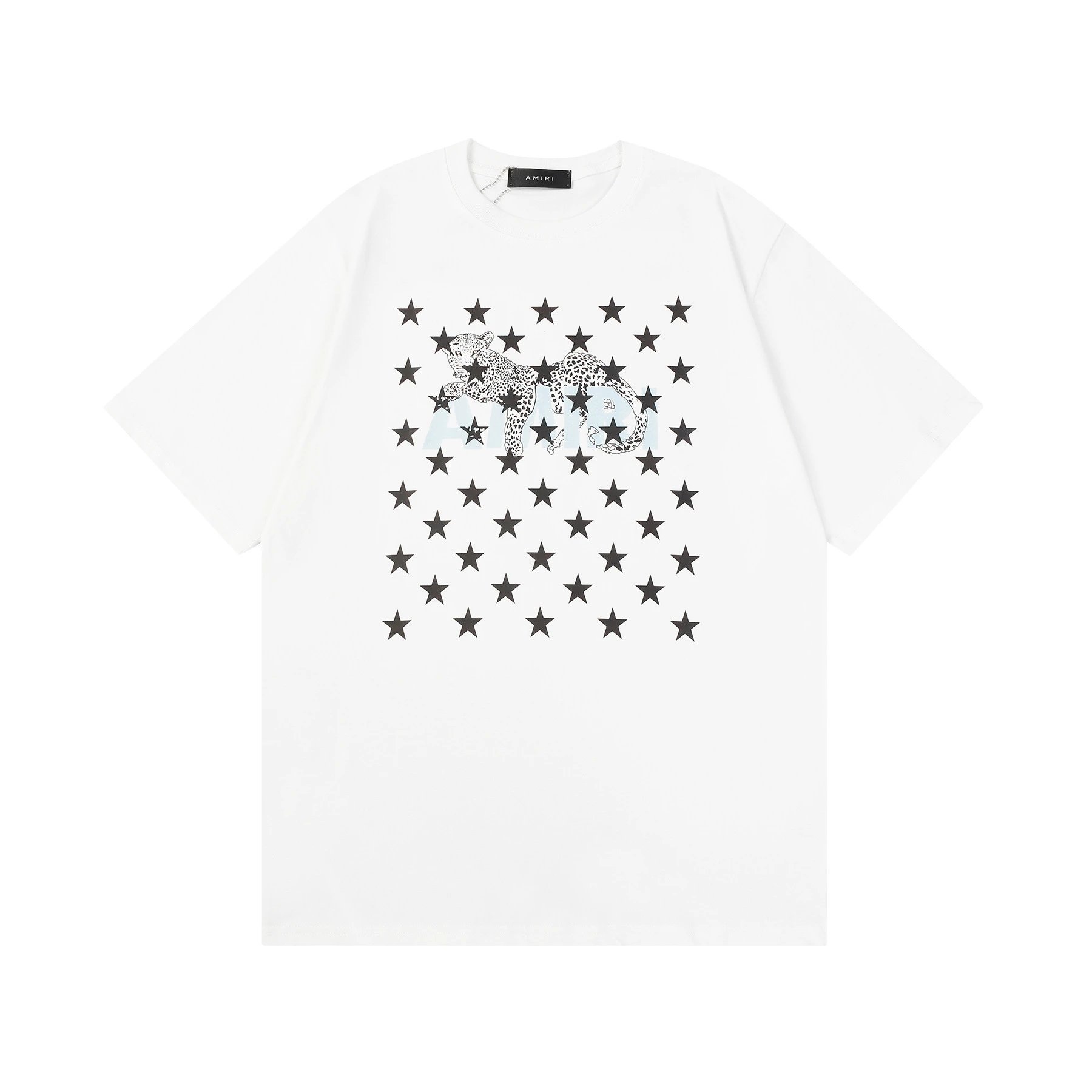Amiri Botanical Print T-Shirt Black - 4