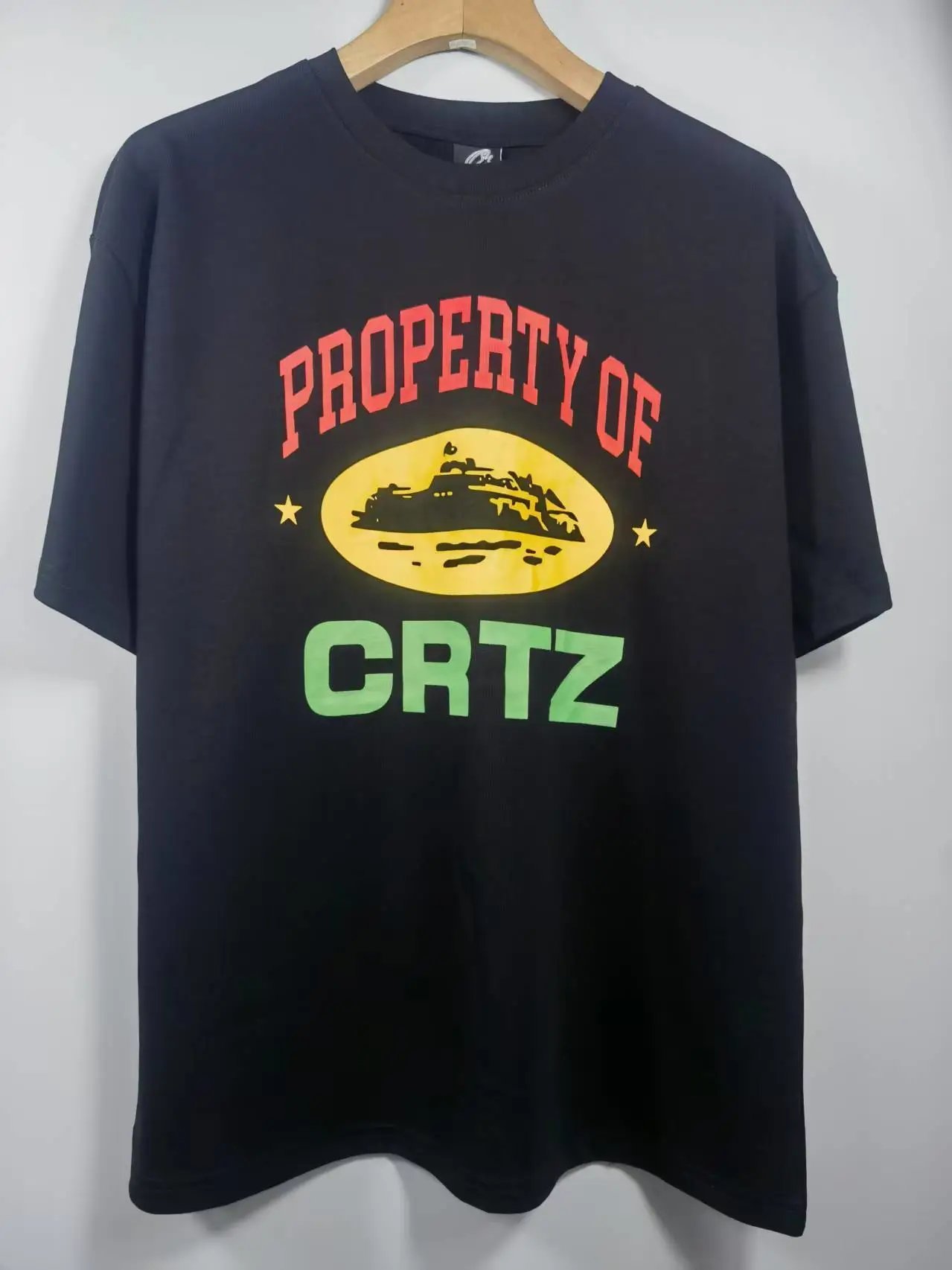 Design Vintage Ship Logo Olive T-Shirt - 31