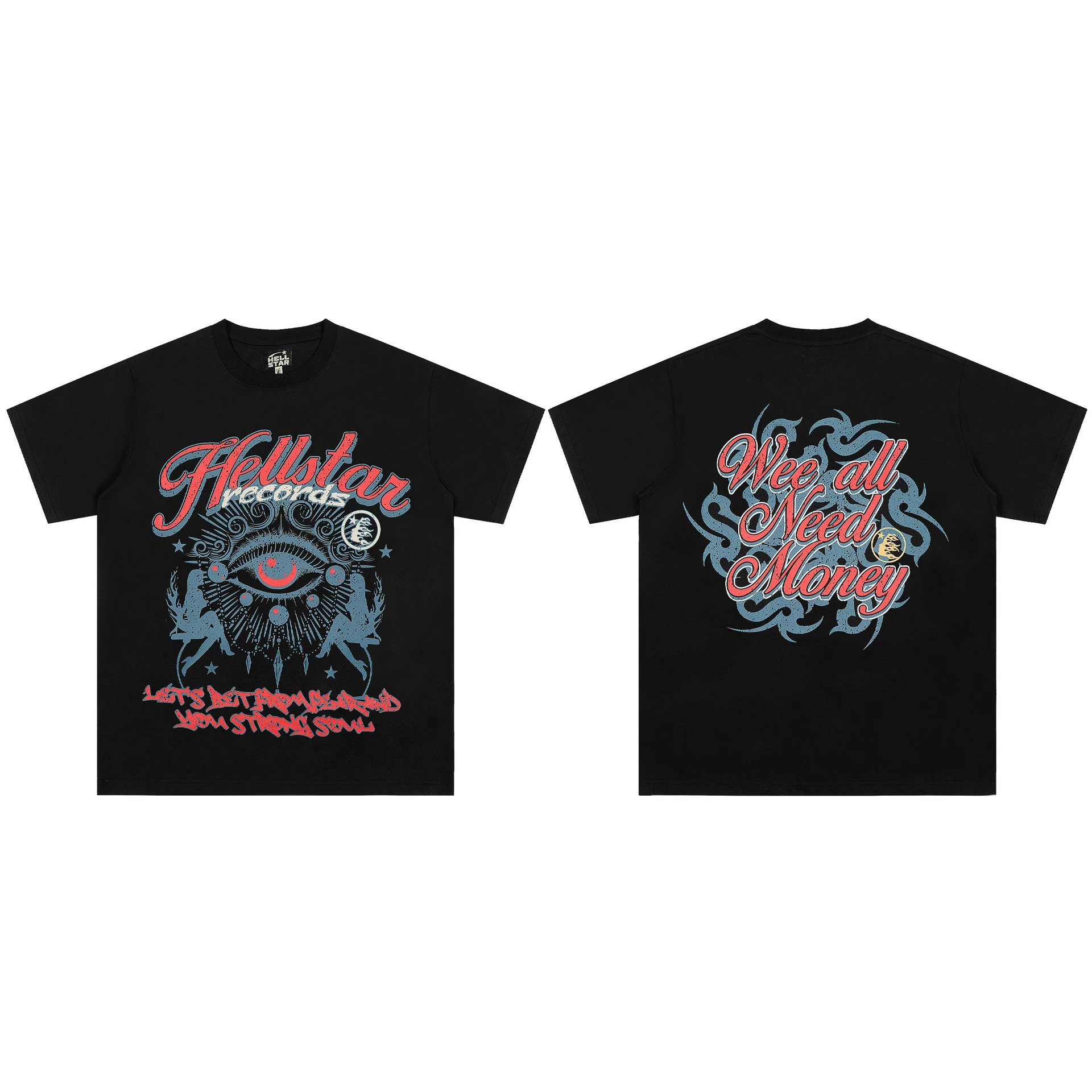 Hellstar Electric Skull Black T-Shirt - 5
