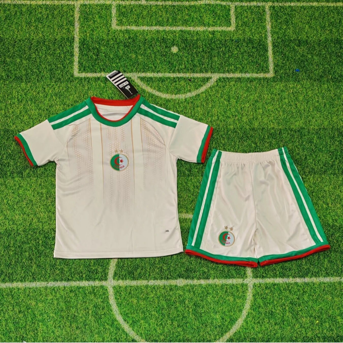 Real Madrid 1980s Retro Jersey and Shorts Set Blue and White - 4