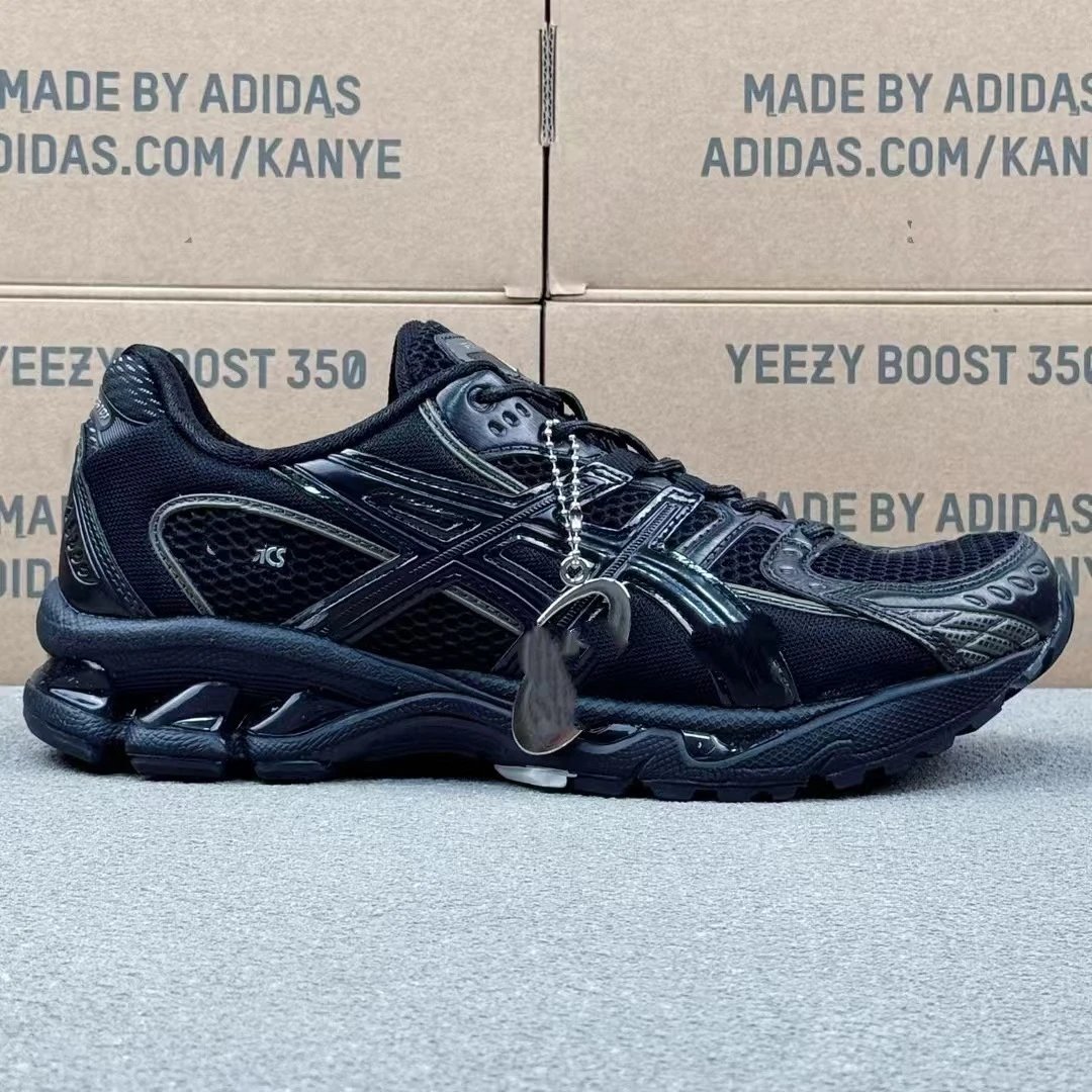 Asics Gel-Kayano 14 Navy Silver Running Shoes - 9
