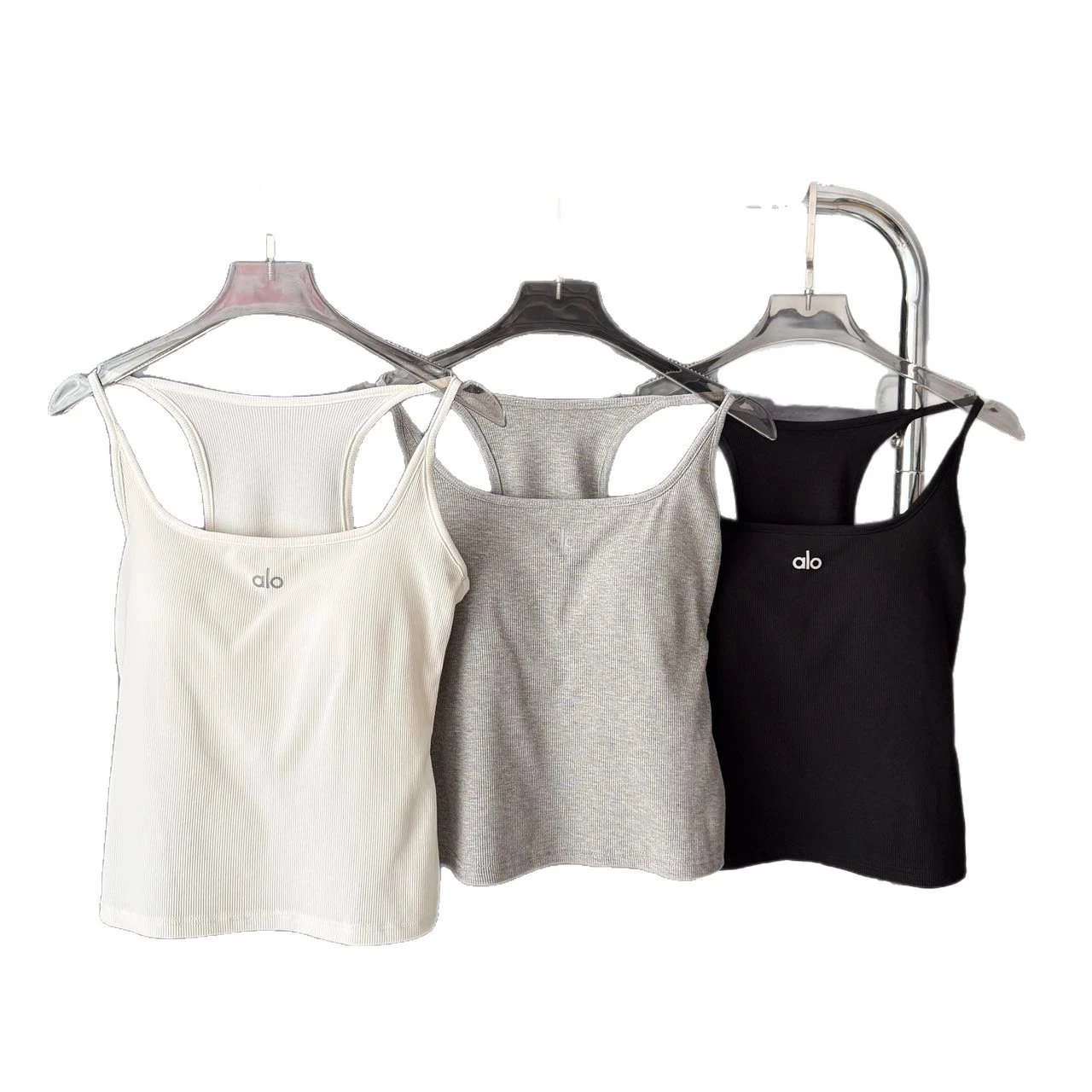 Alo Yoga Vests Ribbed Racerback Tank Top image 5