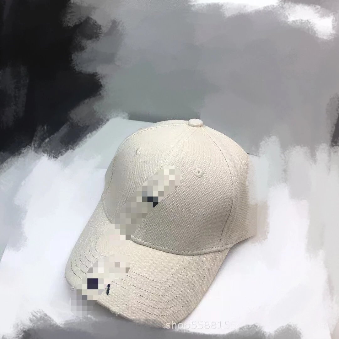 Unbranded Hats Distressed Embroidered-Letter Baseball Cap image 2