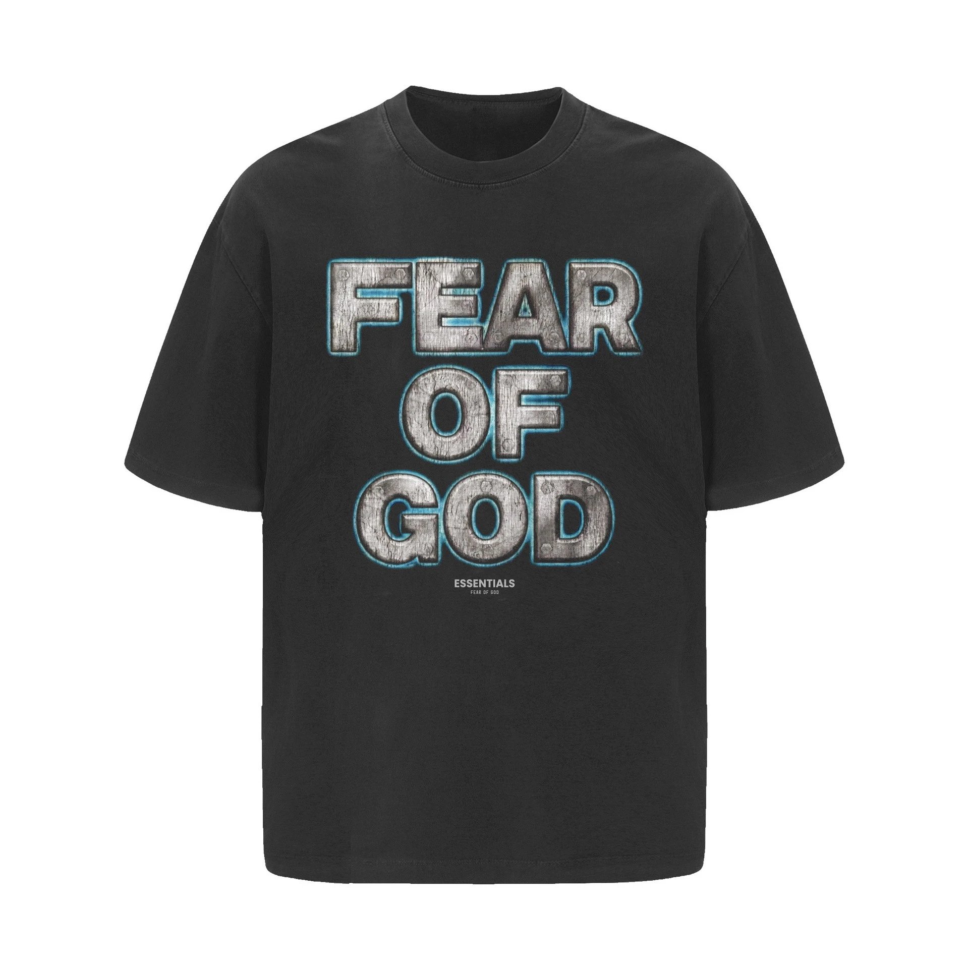 Design Testament Band Graphic Oversized T-Shirt Black T-Shirts - 22