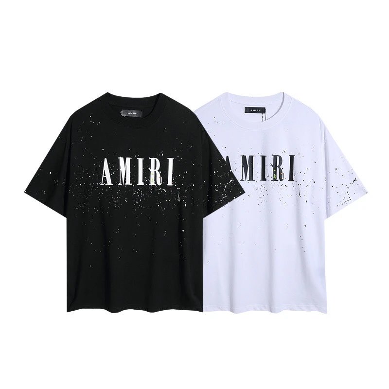 Amiri Logo Print Bla