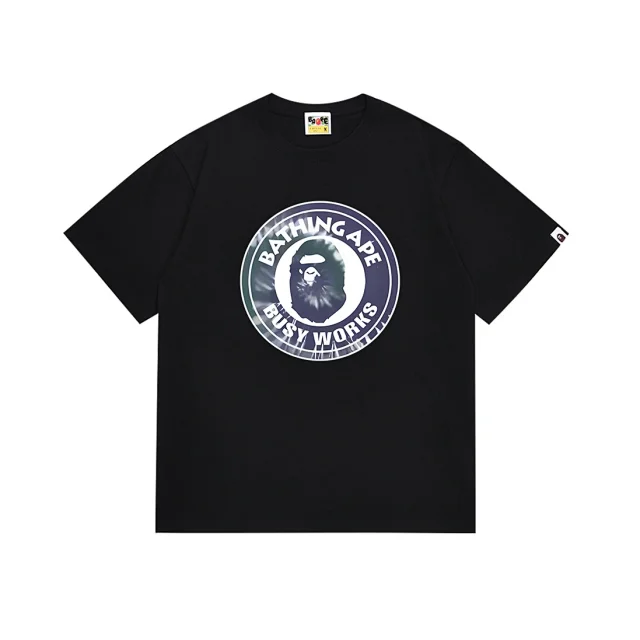 A BATHING APE T-Shirts Head Graphic Short-Sleeve T-Shirt product detail image 10