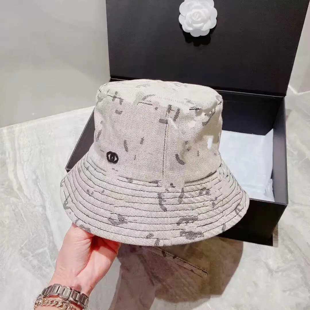 Gucci GG Marmont Bucket Hat Black Denim - 10