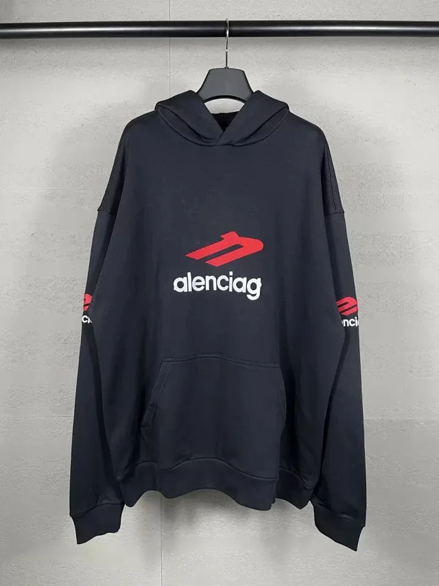 Unbranded Hoodies & Sweatshirts Oversized pullover with graphic prints and kangaroo pockets product detail image 5
