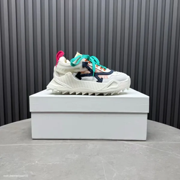 Off-White Diagonal Arrow Chunky Sneakers Multicolor - 1
