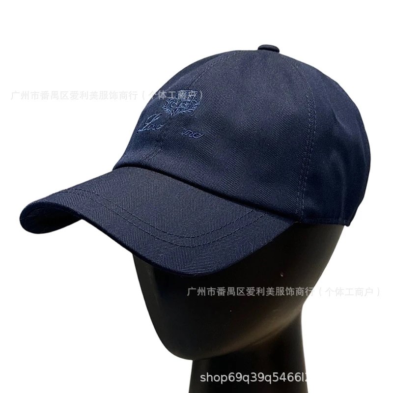 Unbranded Hats Embroidered Crown Herringbone Baseball Cap image 5