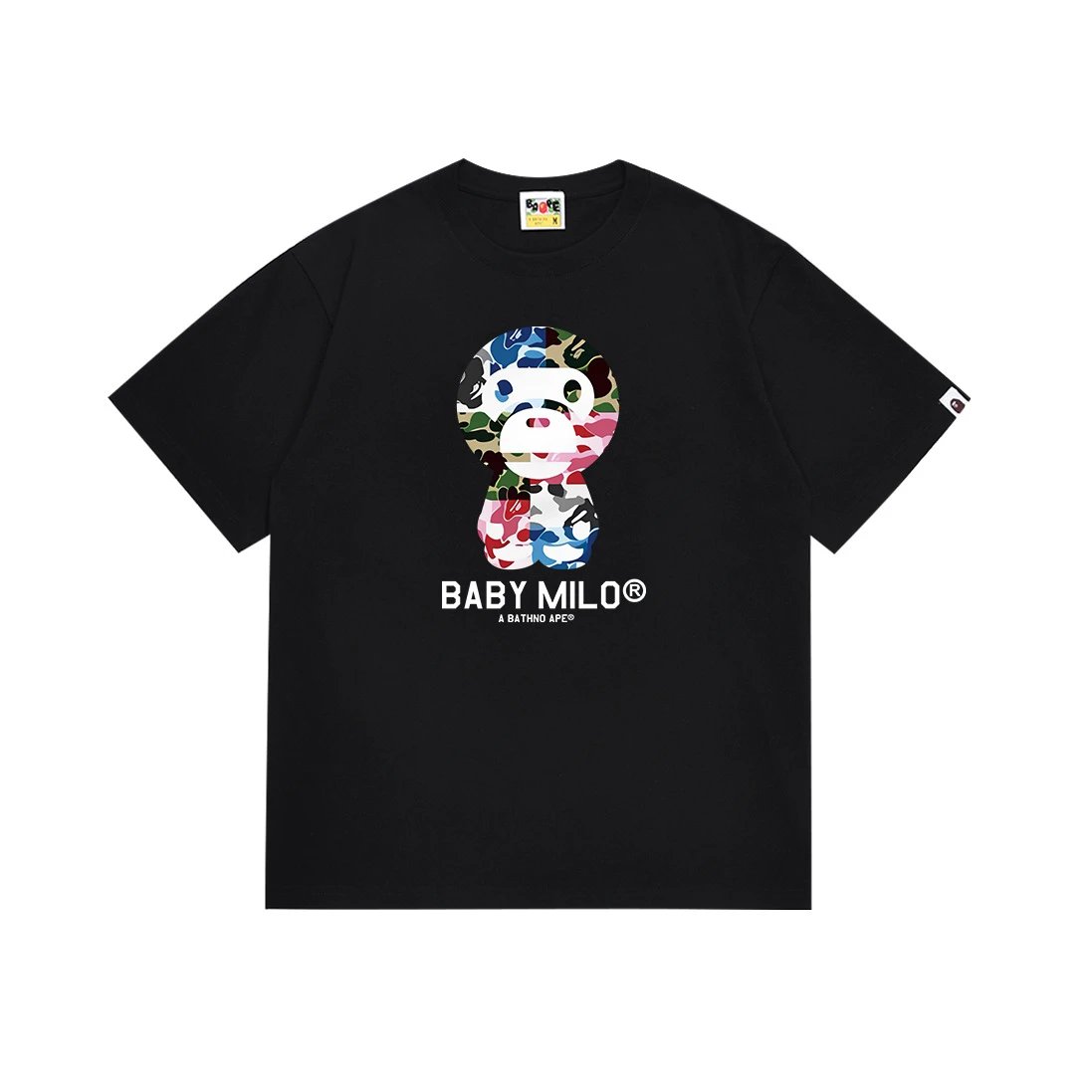 A Bathing Ape BAPE Logo White T-Shirt - 33