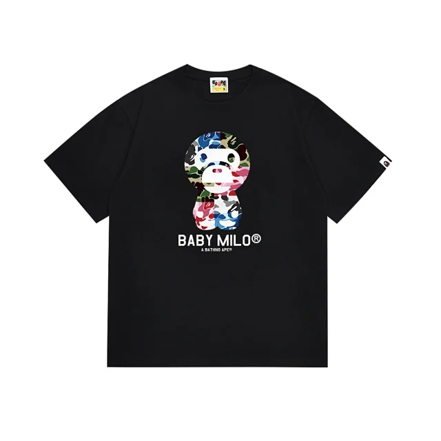A BATHING APE T-Shirts Head Graphic Short-Sleeve T-Shirt product detail image 32