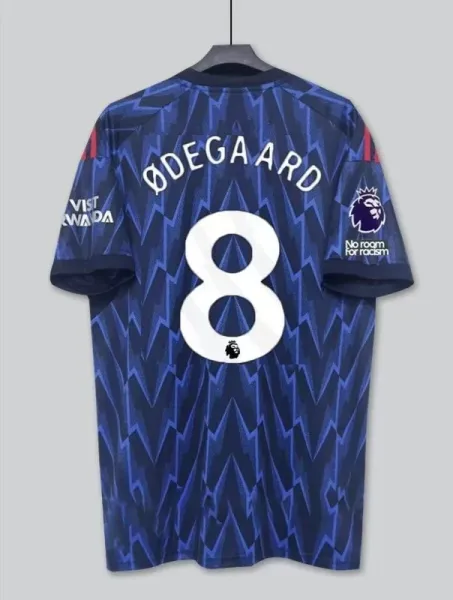 Manchester United 2021-22 Third Jersey Zubimendi #36 Blue - 4