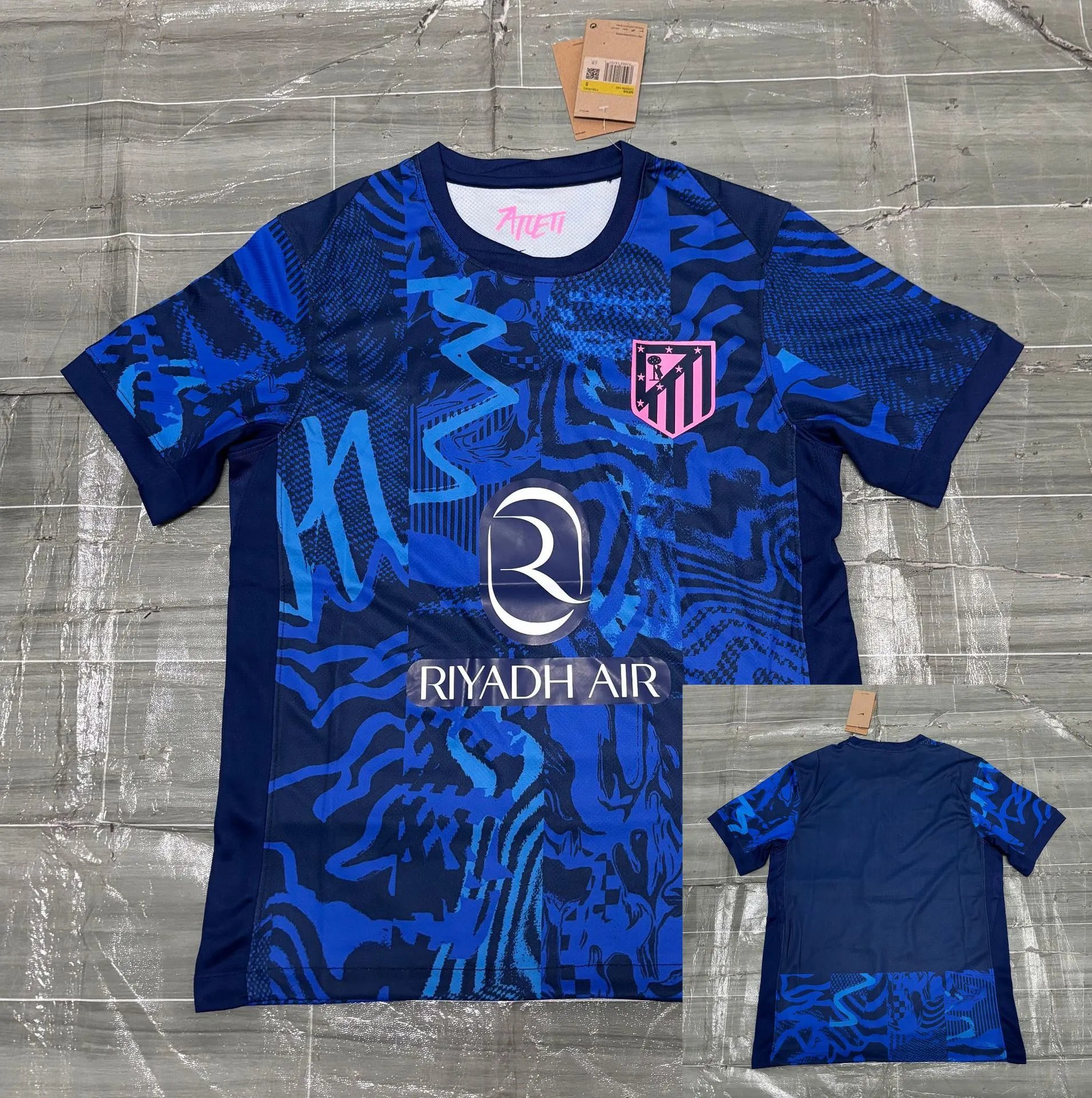 Inter Milan x Betsson Sport Leopard Print Snake Jersey Black / Blue - 17