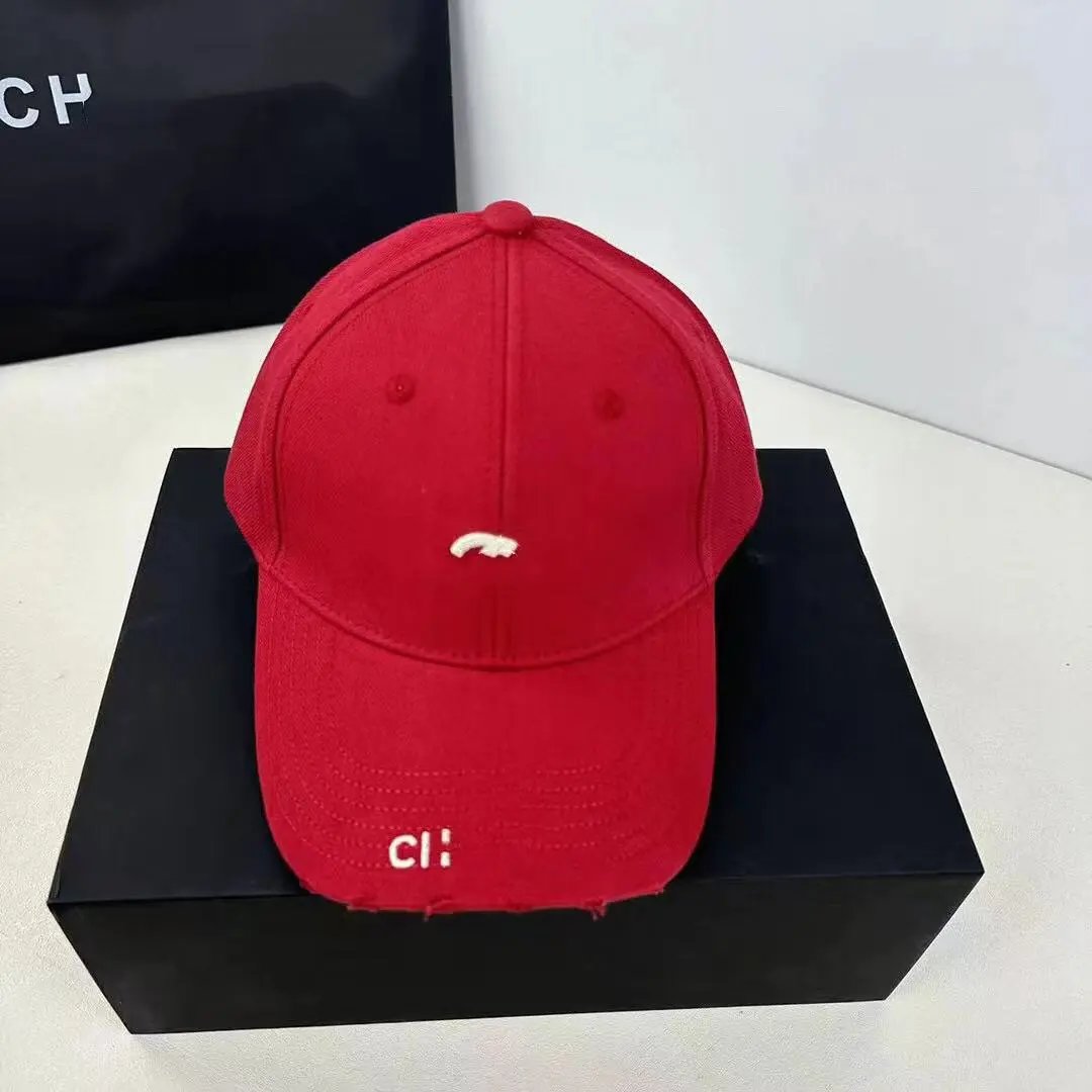 Design CIA White Distressed Baseball Cap - 12