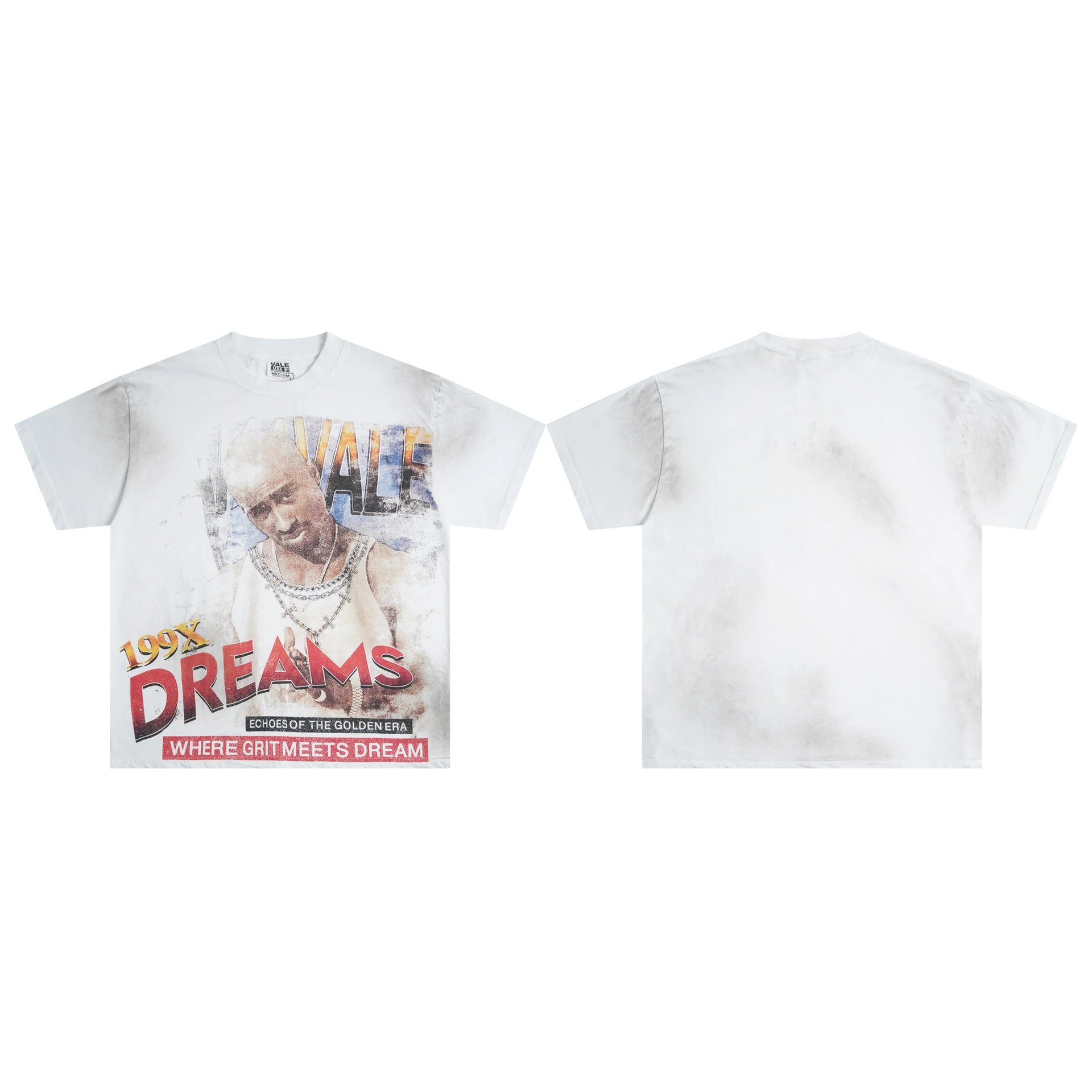 LDB582 Washed White