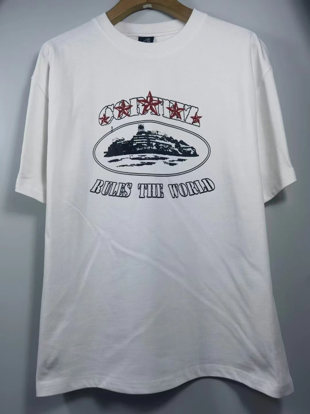 Design Vintage Ship Logo Olive T-Shirt - 16