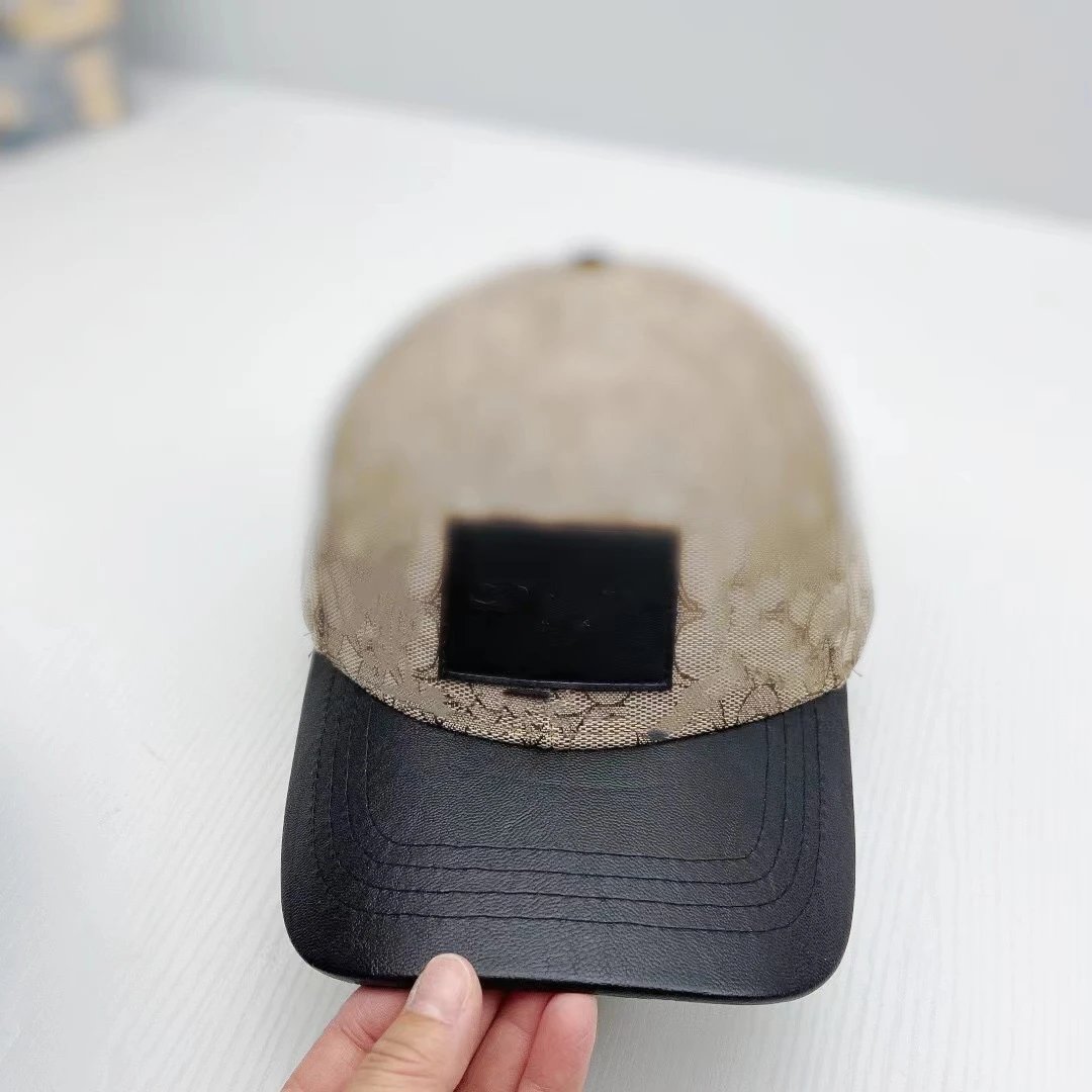 COACH Hats Signature C Monogram Baseball Cap with Leather Patch image 3