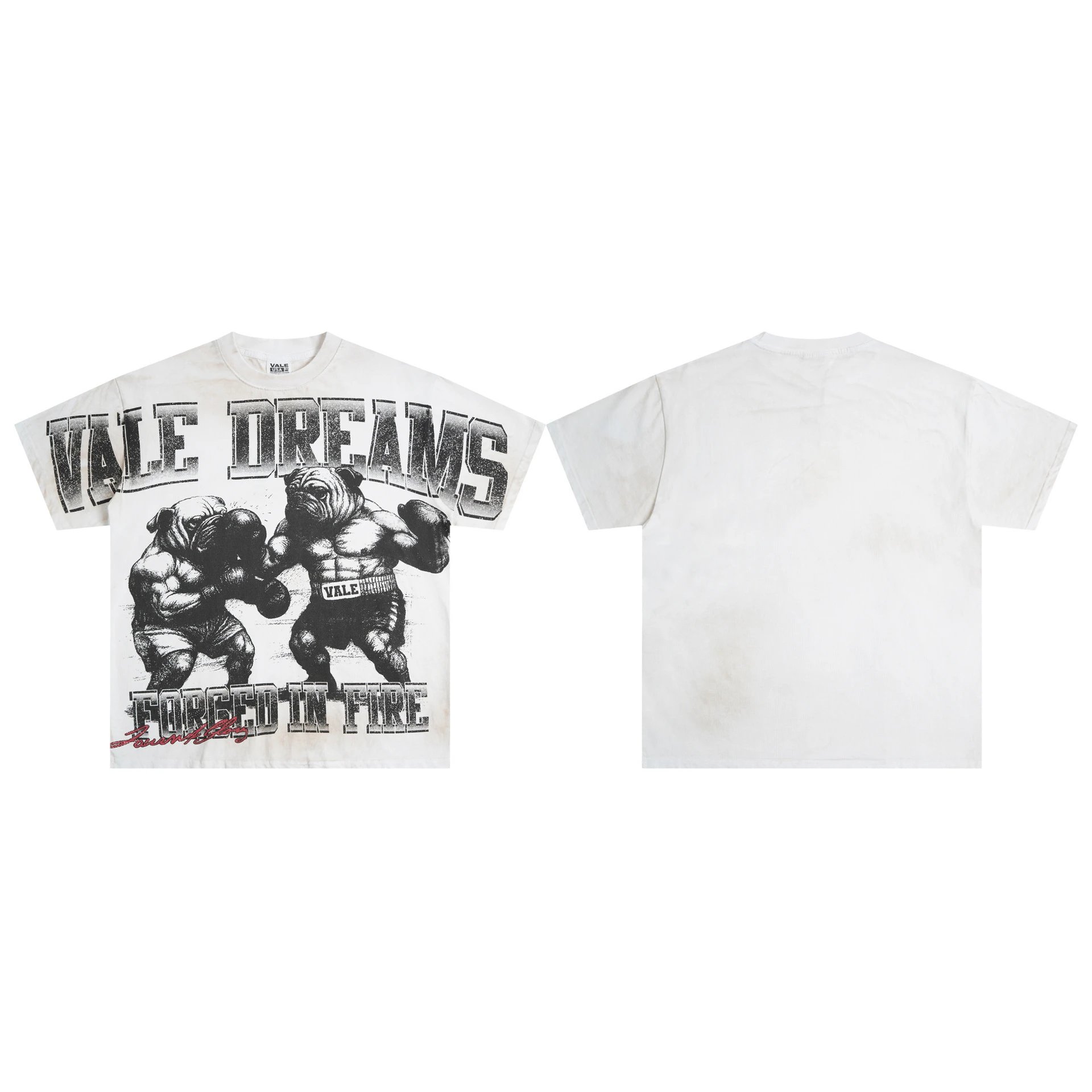 LDB589 Washed White
