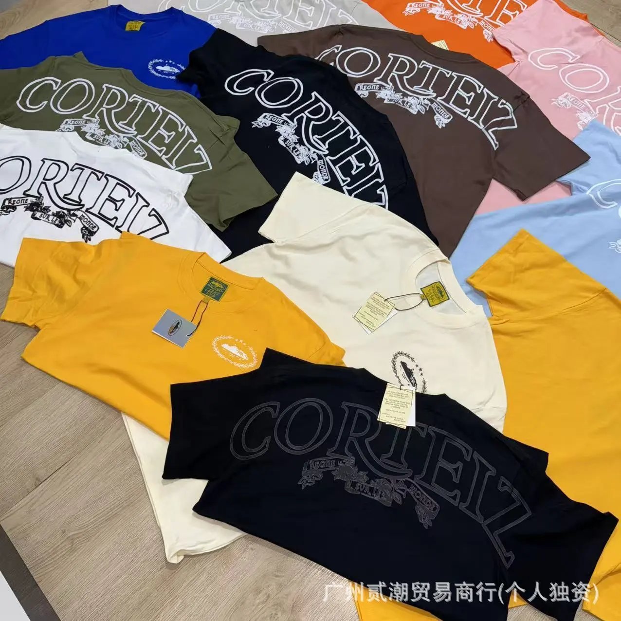 Corteiz Arch Logo Royal Blue T-Shirt - 5