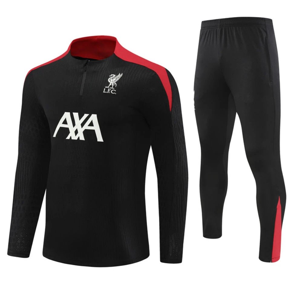 FC Barcelona Training Set Black Gold Activewear Tracksuit - 10