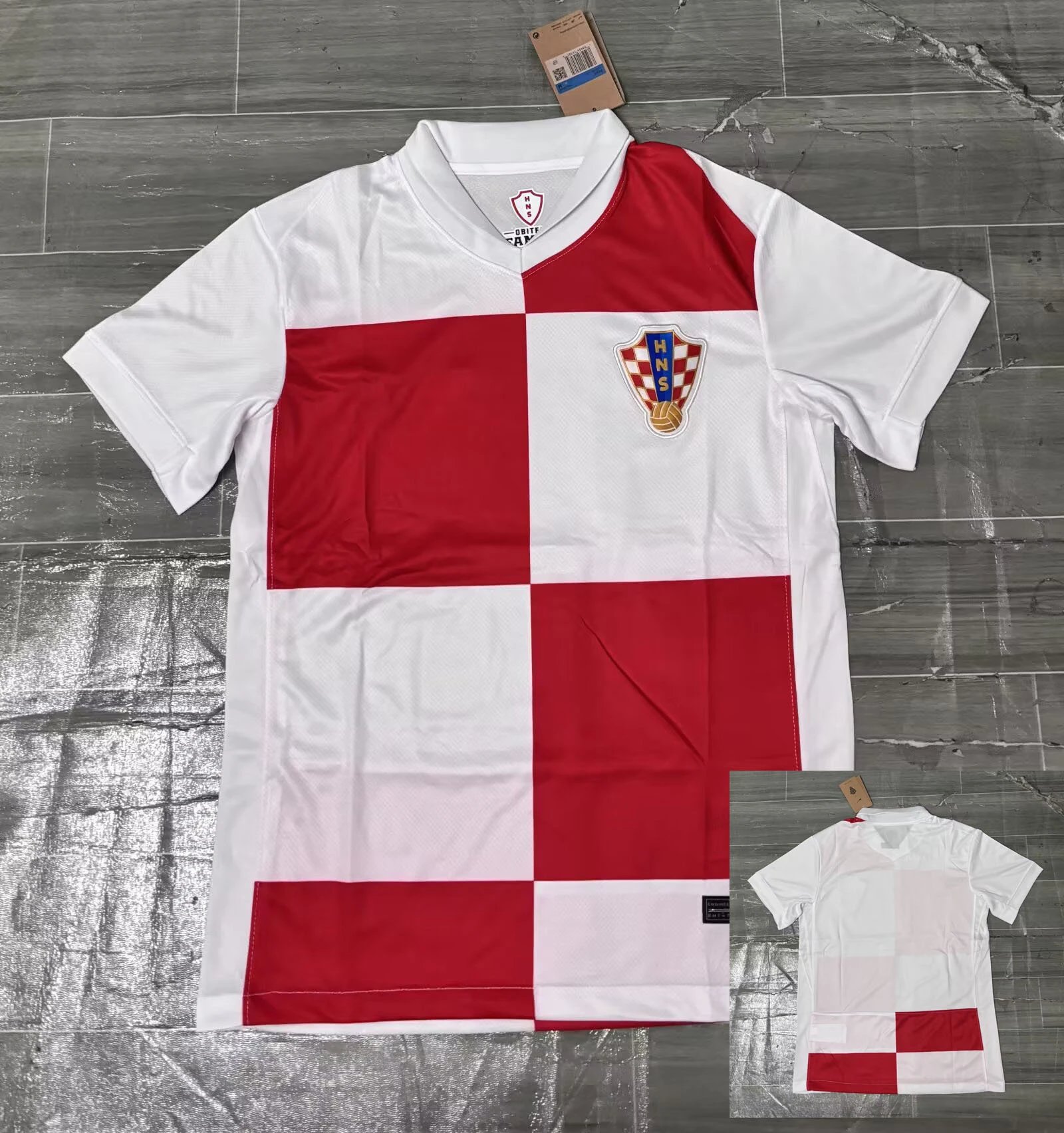 Design Spain National Team Away Jersey Light Blue Patterned Football Jersey - 18