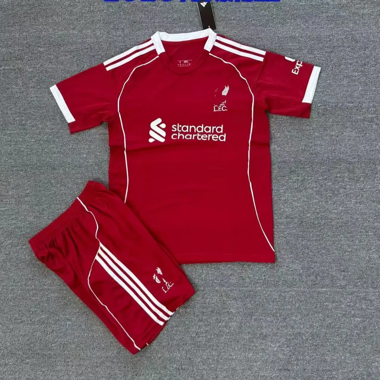 Adidas Football Jerseys Jersey and Shorts Set with Club National Team Crests — 2526LIWUPU Home Kit