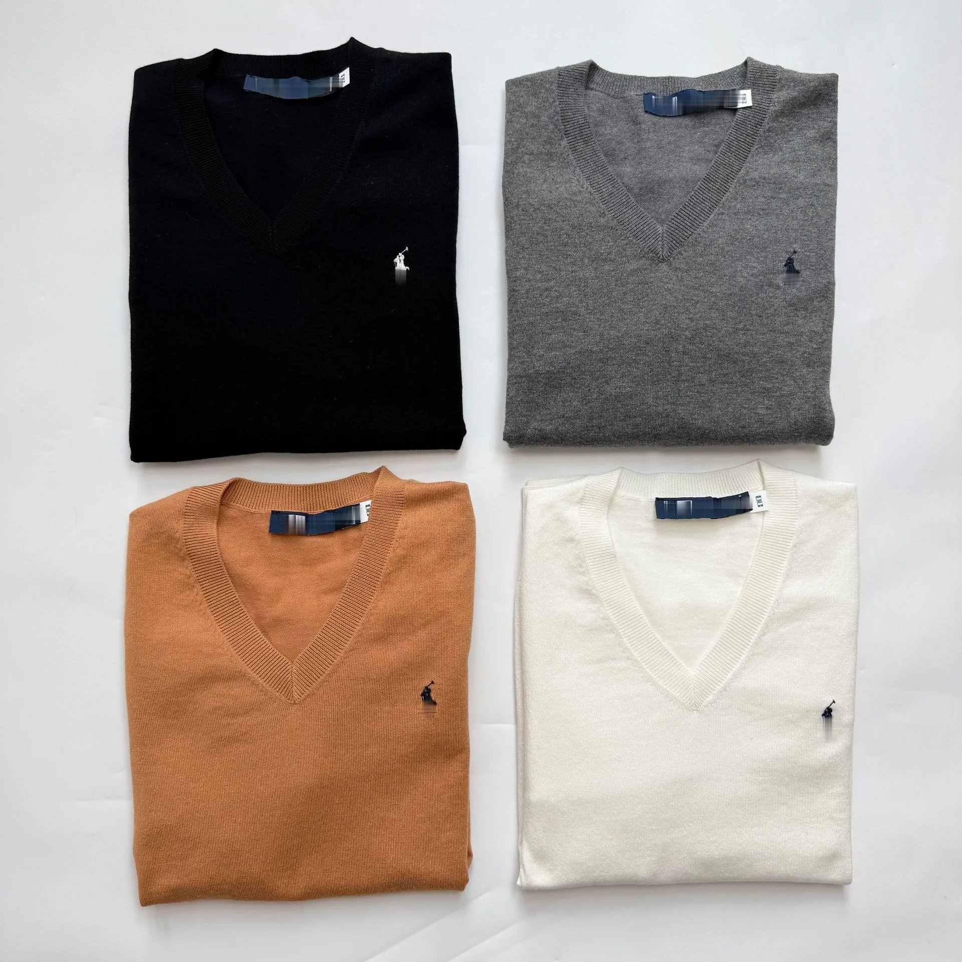 Polo Ralph Lauren V-Neck Sweater Camel - 9