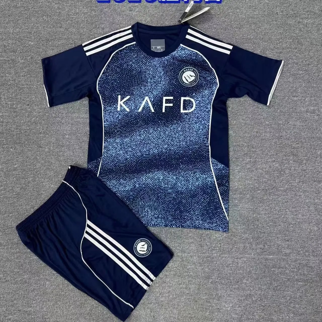 Adidas Football Jerseys Jersey and Shorts Set with Club National Team Crests — 2526 Riyadh Away Kit