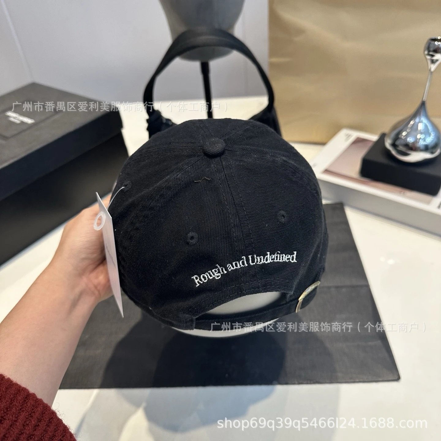 Matin Kim Embroidered Baseball Cap Pink - 15