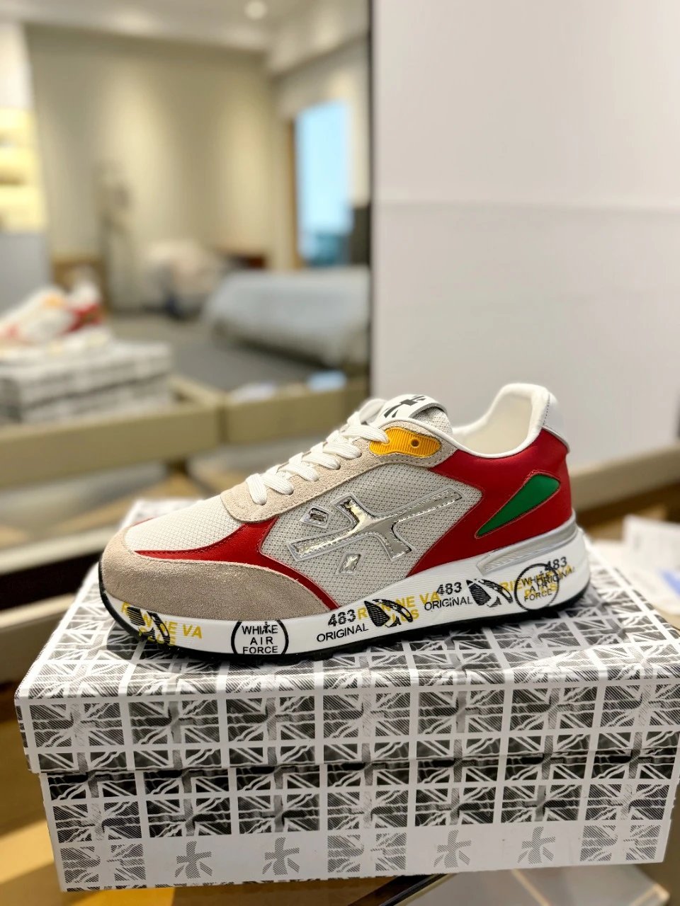 Hogan H433 Original Multicolor Sneakers Chunky Sneakers - 18