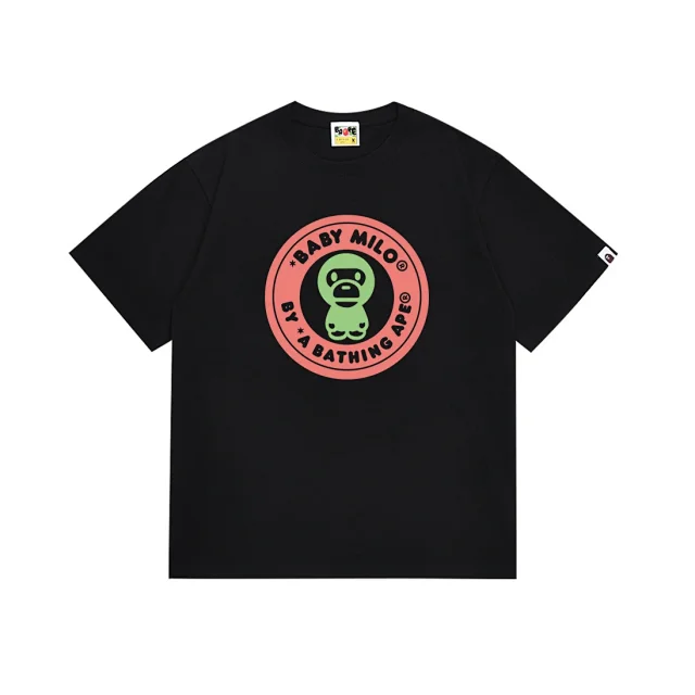 A BATHING APE T-Shirts Head Graphic Short-Sleeve T-Shirt product detail image 11