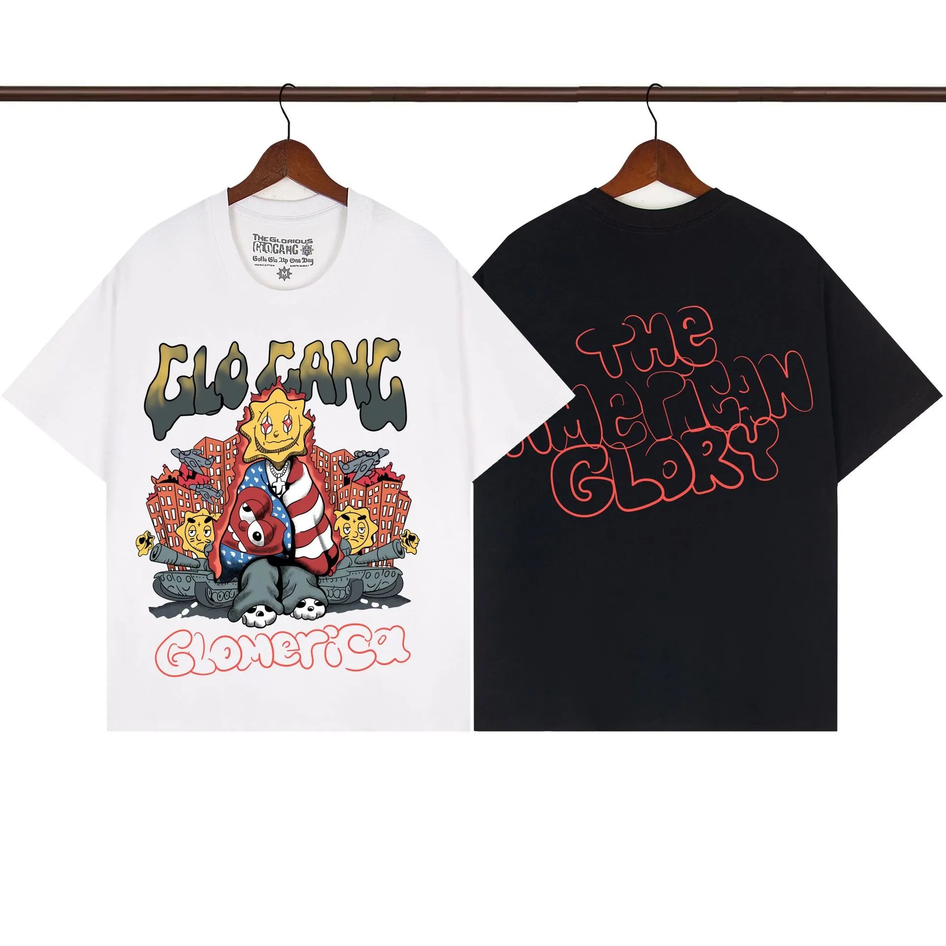 Design The Glorious Gang Skull Graphic White T-Shirt T-Shirts - 12