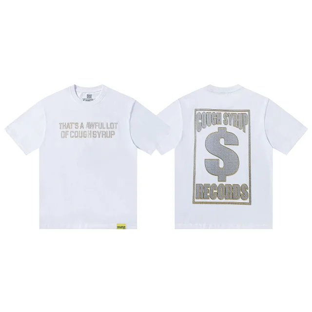 That's a Awful Lot of Cough Syrup T-Shirts Short-Sleeve Graphic Print product detail image 7