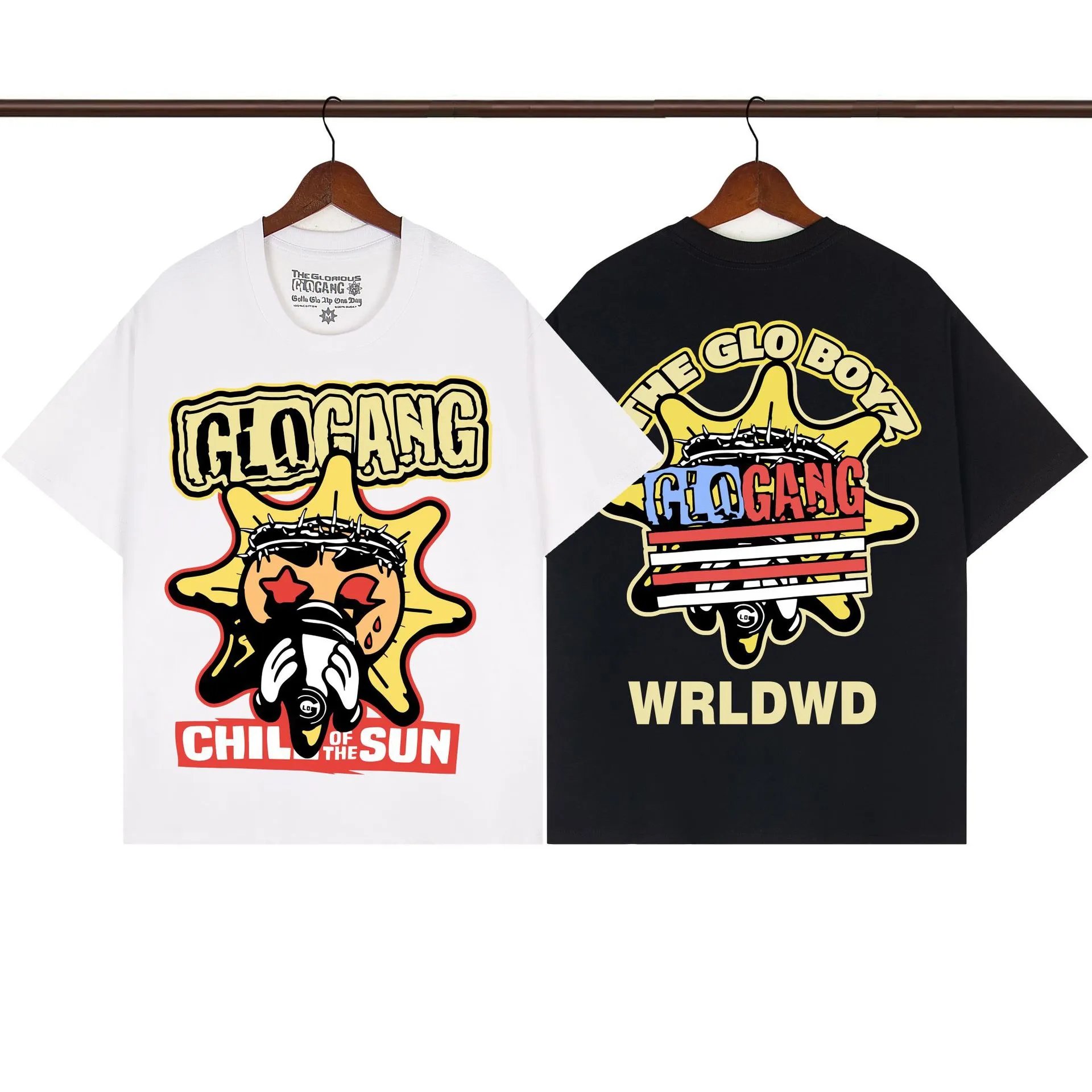 Design The Glorious Gang Skull Graphic White T-Shirt T-Shirts - 11