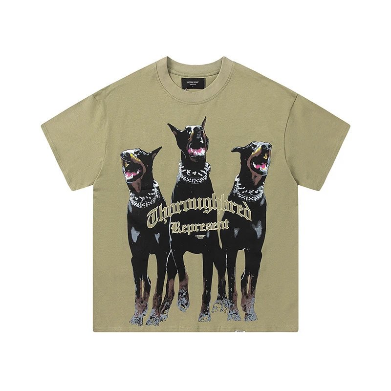 Represent Destructive Appetite Crocodile Graphic T-Shirt Black - 13