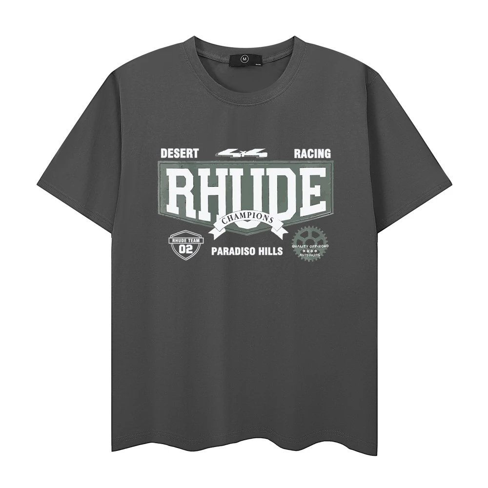 Rhude Star Logo Black T-Shirt - 37