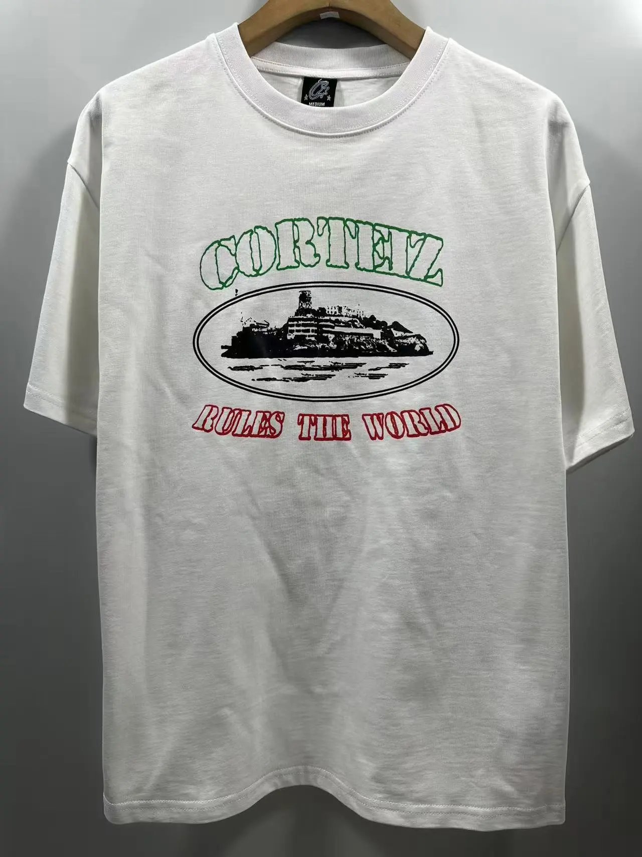 Design Vintage Ship Logo Olive T-Shirt - 13