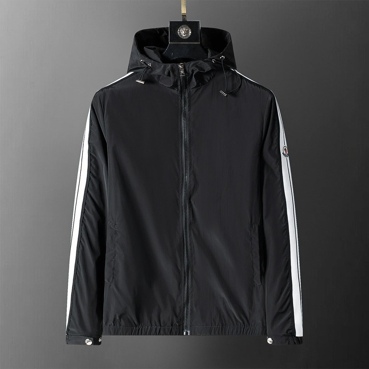 Unbranded Hooded and zip-front jacket variants — 56030 black